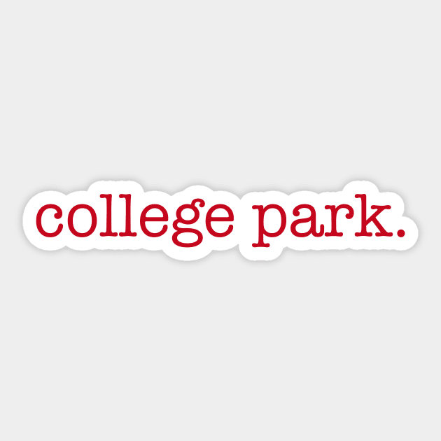 college park Sticker by Rosemogo